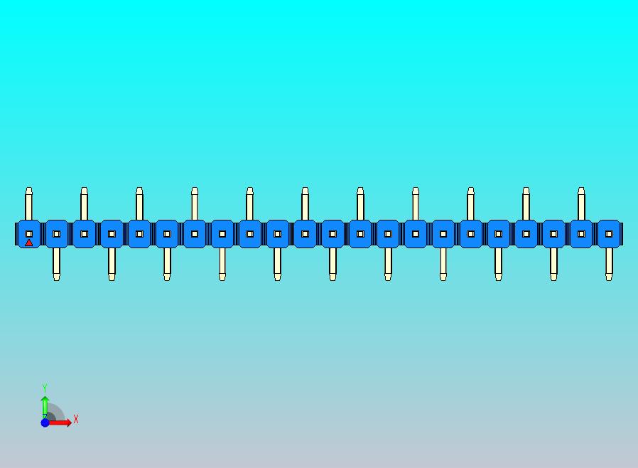DS1022彩色排针 蓝色 22p 100mil 类型 SMT R1 版本1.0.zip
