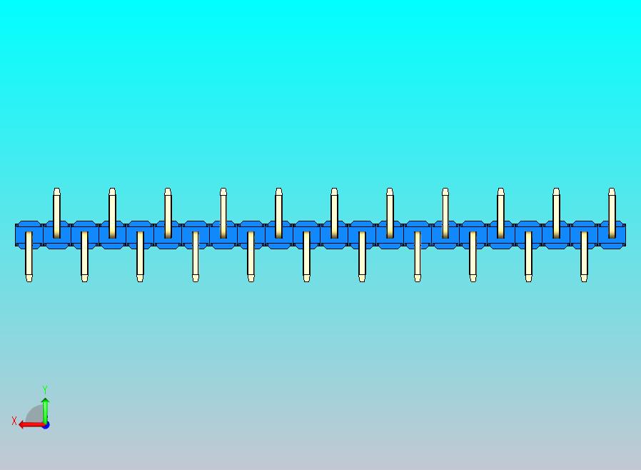 DS1022彩色排针 蓝色 22p 100mil 类型 SMT R1 版本1.0.zip
