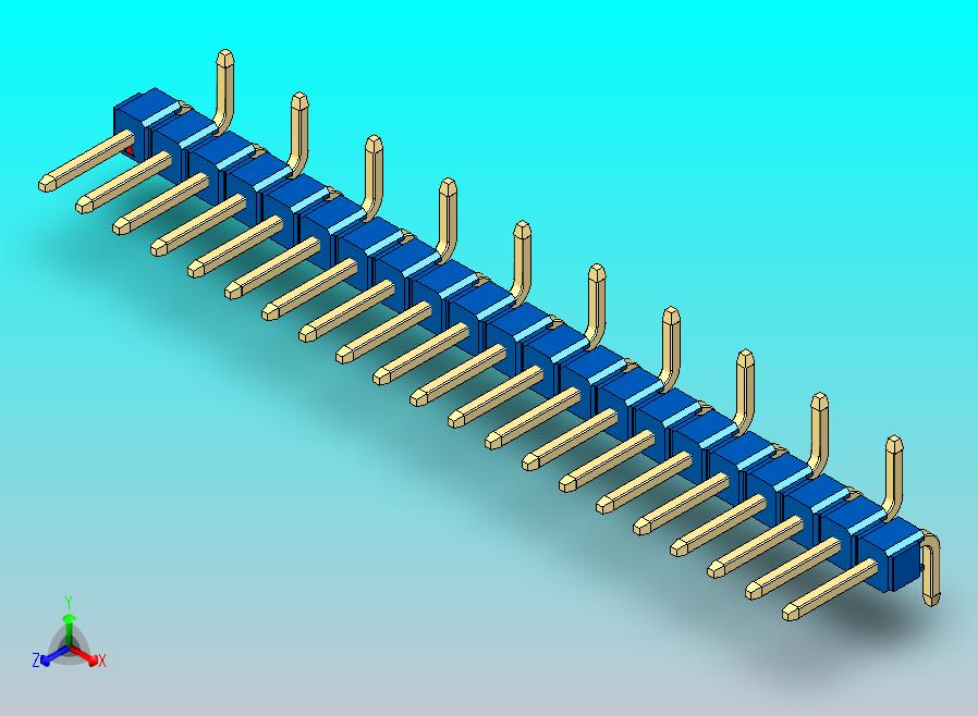 DS1022彩色排针 蓝色 21针 100密尔 类型 SMT R2 版本1.0.zip