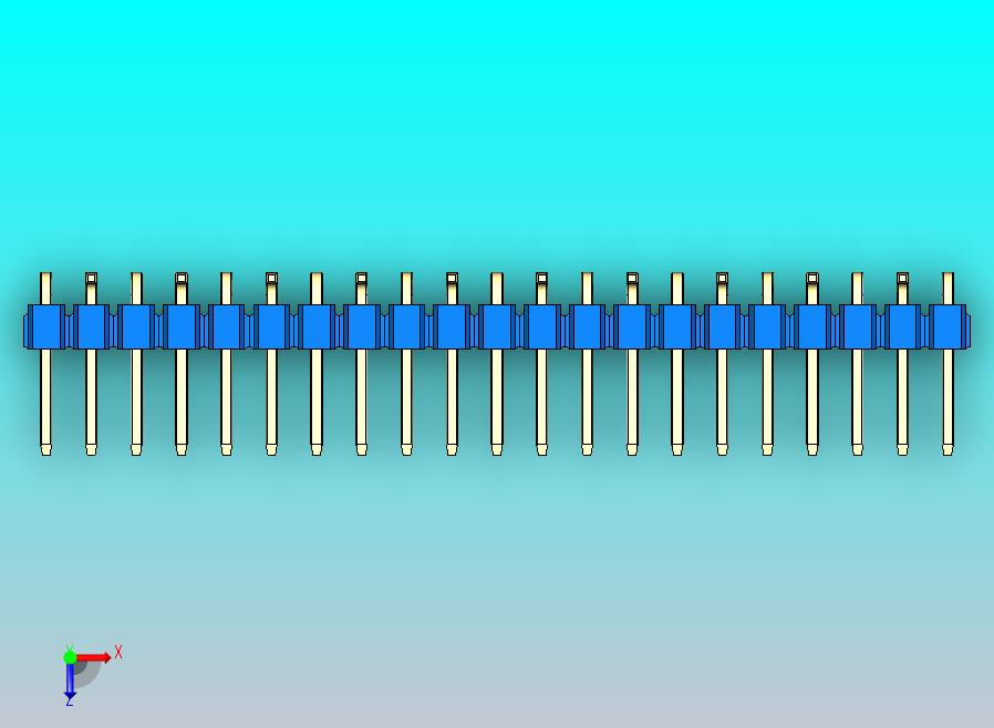 DS1022彩色排针 蓝色 21针 100密尔 类型 SMT R2 版本1.0.zip