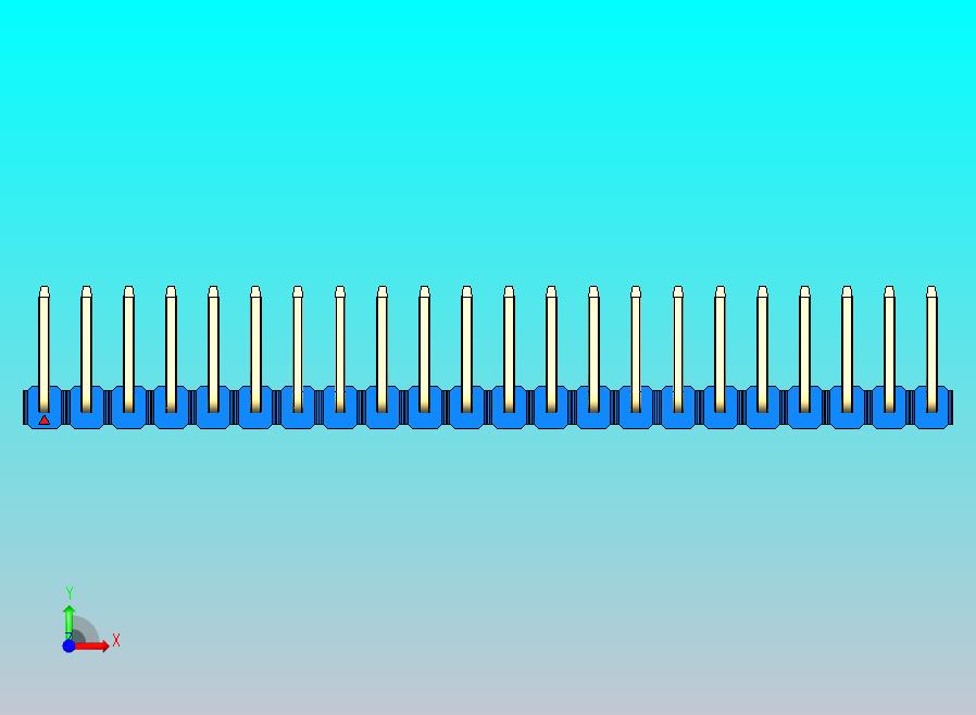 DS1022彩色排针 蓝色 22针 100mil 类型U 版本1.0.zip