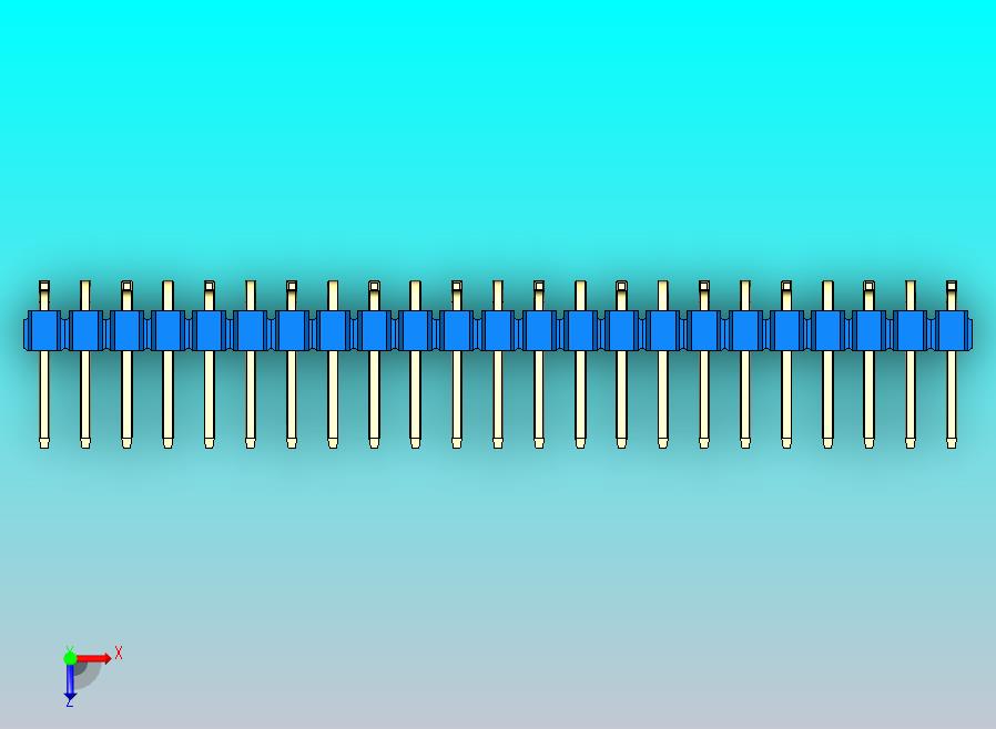 DS1022彩色排针 蓝色 23p 100mil 类型 SMT R1 版本1.0.zip
