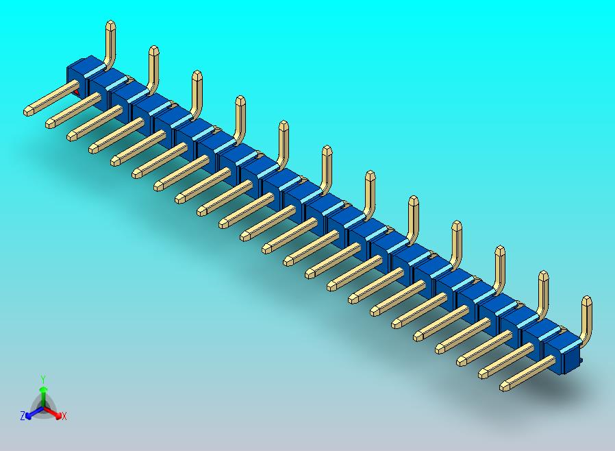 DS1022彩色排针 蓝色 23p 100mil 类型 SMT R1 版本1.0.zip