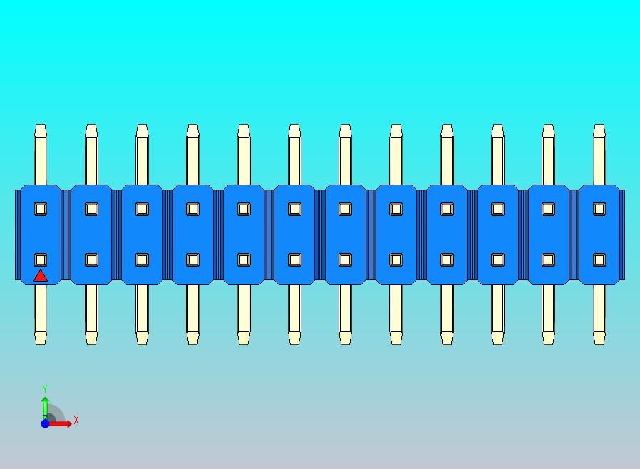 DS1022彩色排针 蓝色 24p 100mil SMT类型 版本1.0.zip
