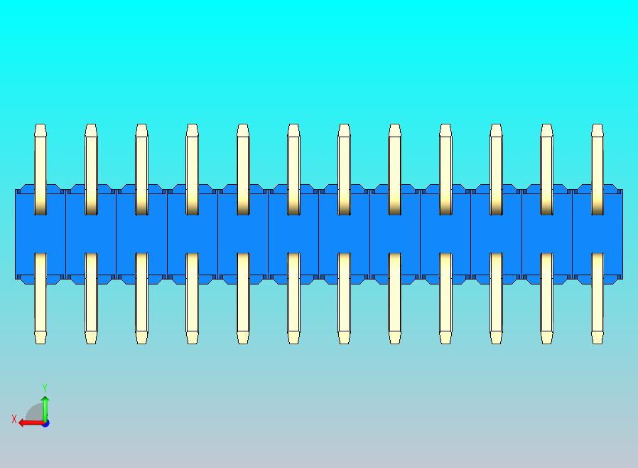 DS1022彩色排针 蓝色 24p 100mil SMT类型 版本1.0.zip