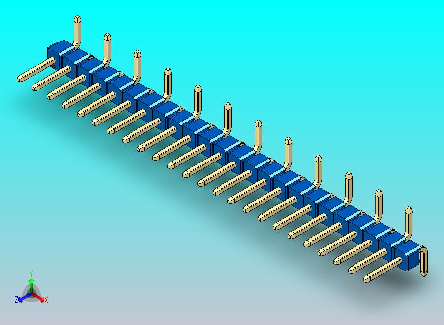 DS1022彩色排针 蓝色 24p 100mil 类型 SMT R1 版本1.0.zip