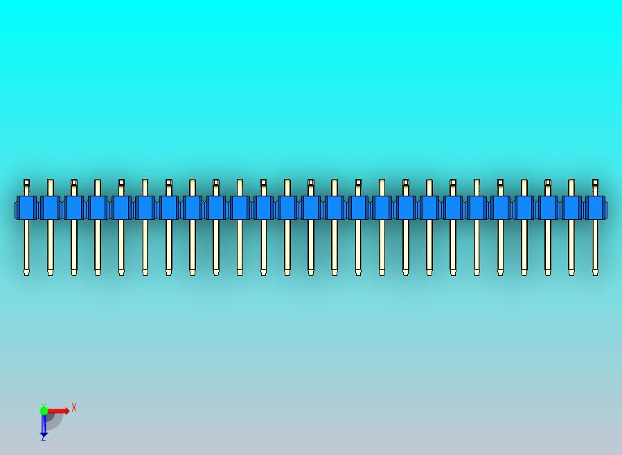 DS1022彩色排针 蓝色 25p 100mil 类型 SMT R1 版本1.0.zip