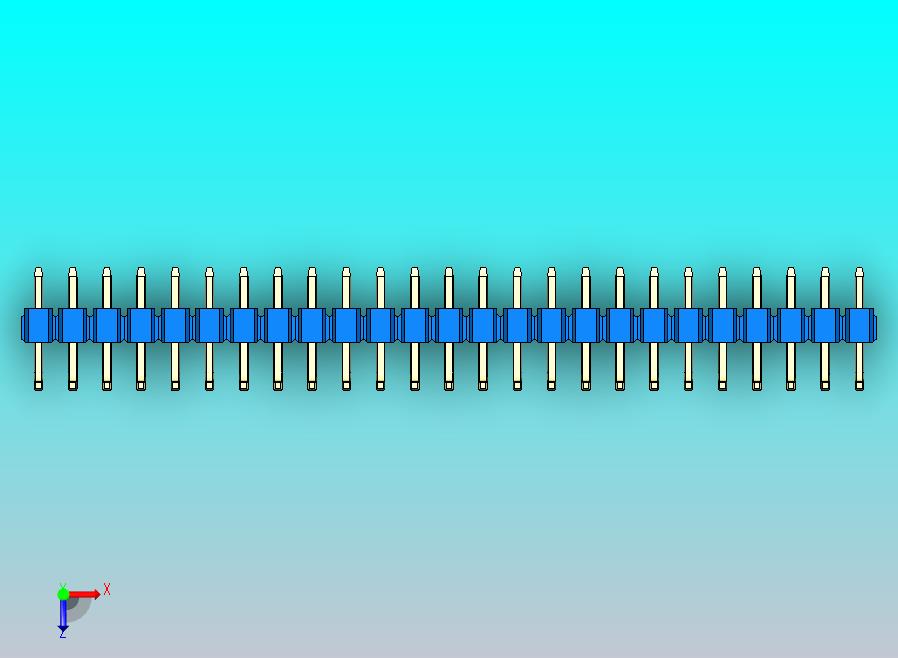 DS1022彩色排针 蓝色 25p 100mil 类型U 版本1.0.zip