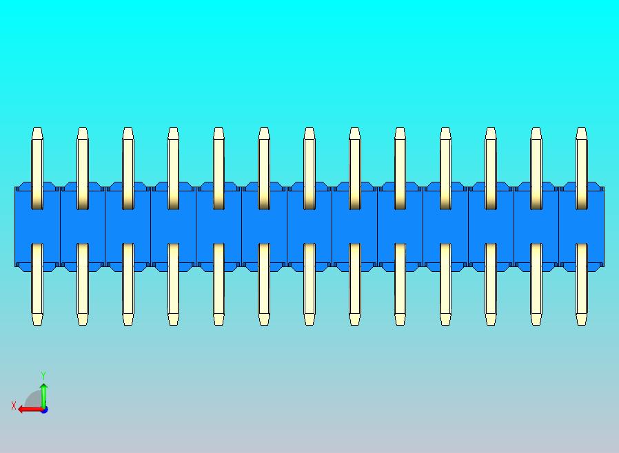 DS1022彩色排针 蓝色 26针 100mil 类型SMT 版本1.0.zip