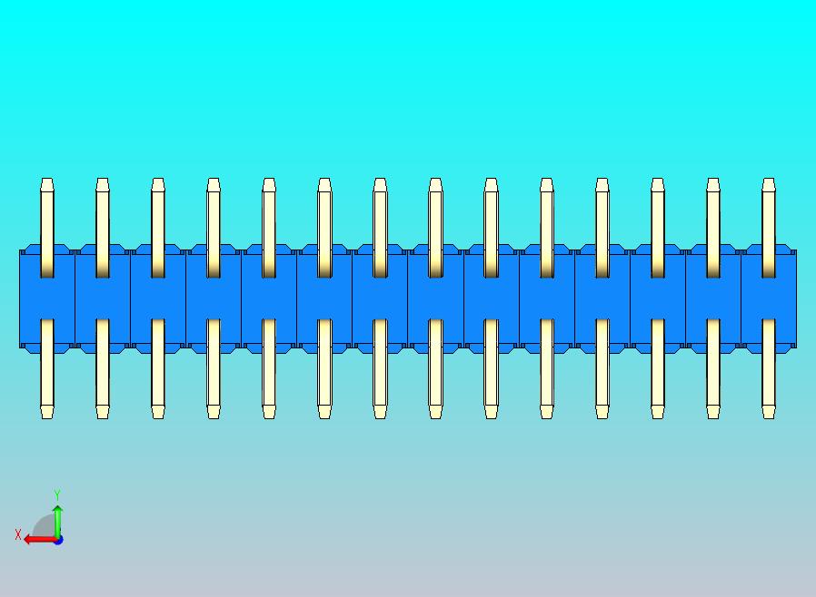 DS1022彩色排针 蓝色 28引脚 100密耳 SMT 类型 版本1.0.zip