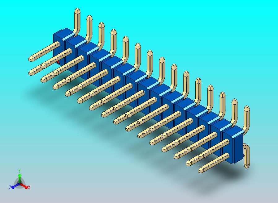 DS1022彩色排针 蓝色 30p 100mil 类型SMT 版本1.0.zip