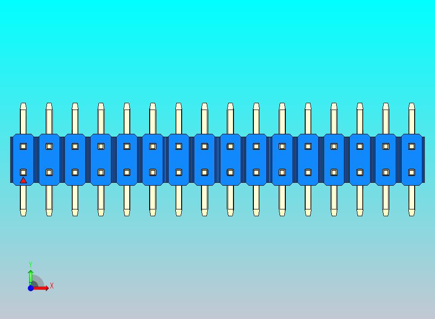 DS1022彩色排针 蓝色 32P 100mil 类型SMT 版本1.0.zip