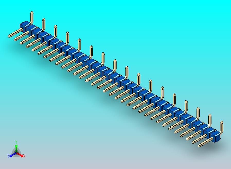 DS1022彩色排针 蓝色 33p 100mil 类型 SMT R1 版本1.0.zip