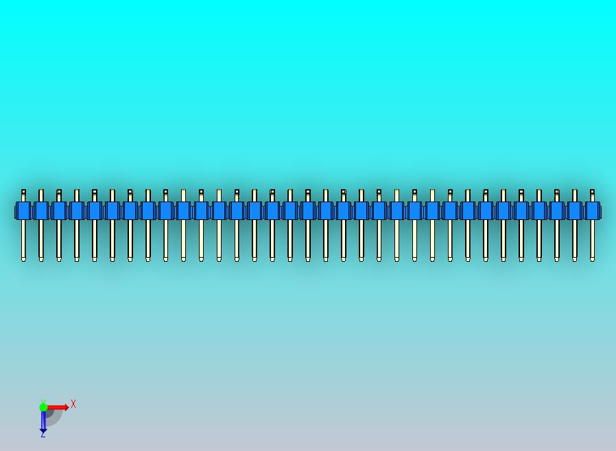DS1022彩色排针 蓝色 33p 100mil 类型 SMT R1 版本1.0.zip