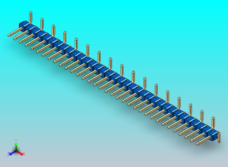 DS1022彩色排针 蓝色 34P 100mil 类型 SMT R1 版本1.0.zip