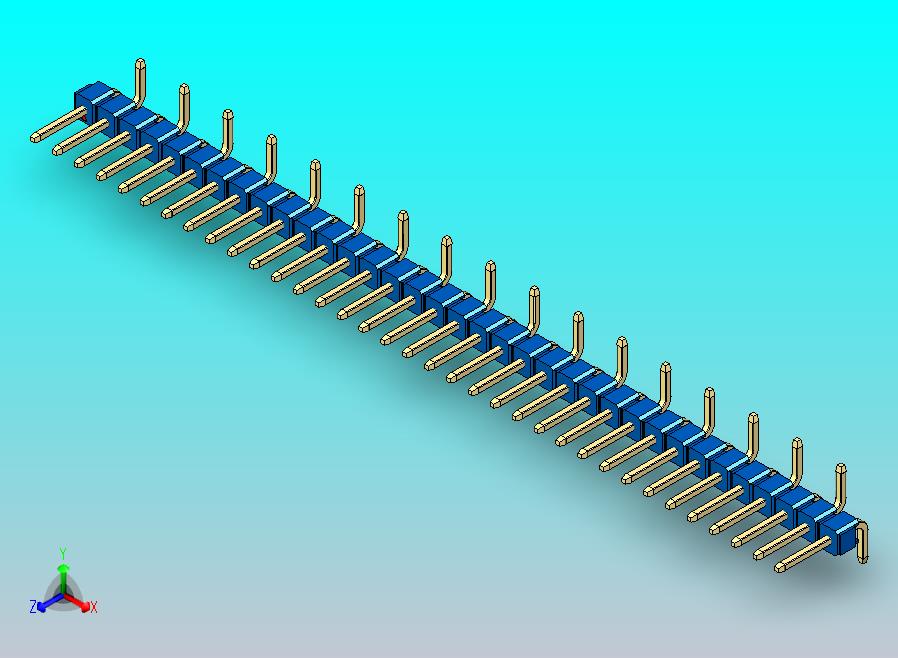 DS1022彩色排针 蓝色 35P 100mil 类型 SMT R2 版本1.0.zip
