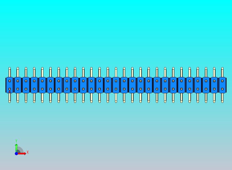DS1022彩色排针 蓝色 54针 100mil SMT 类型 版本1.0.zip