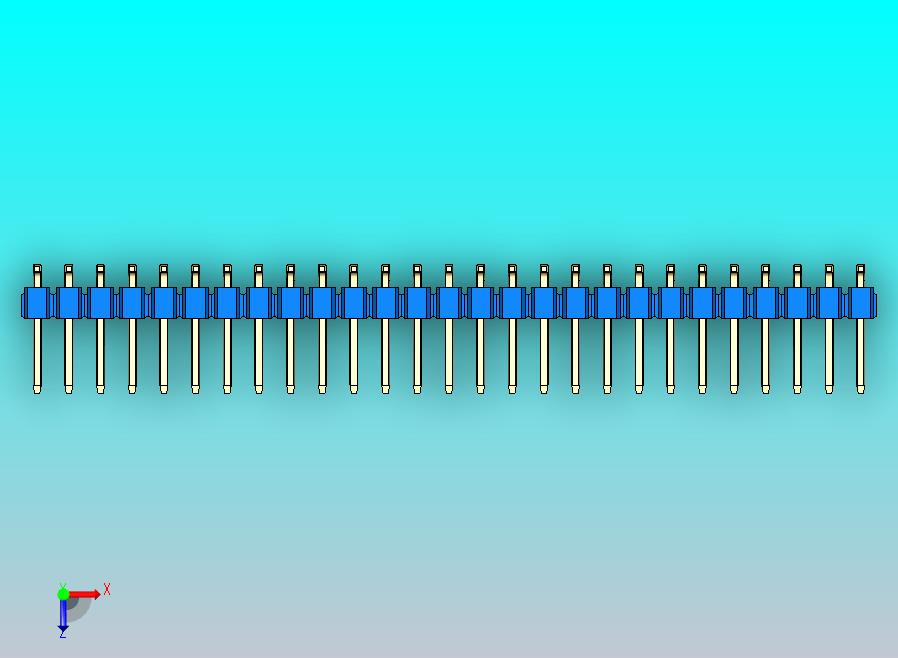DS1022彩色排针 蓝色 54针 100mil SMT 类型 版本1.0.zip