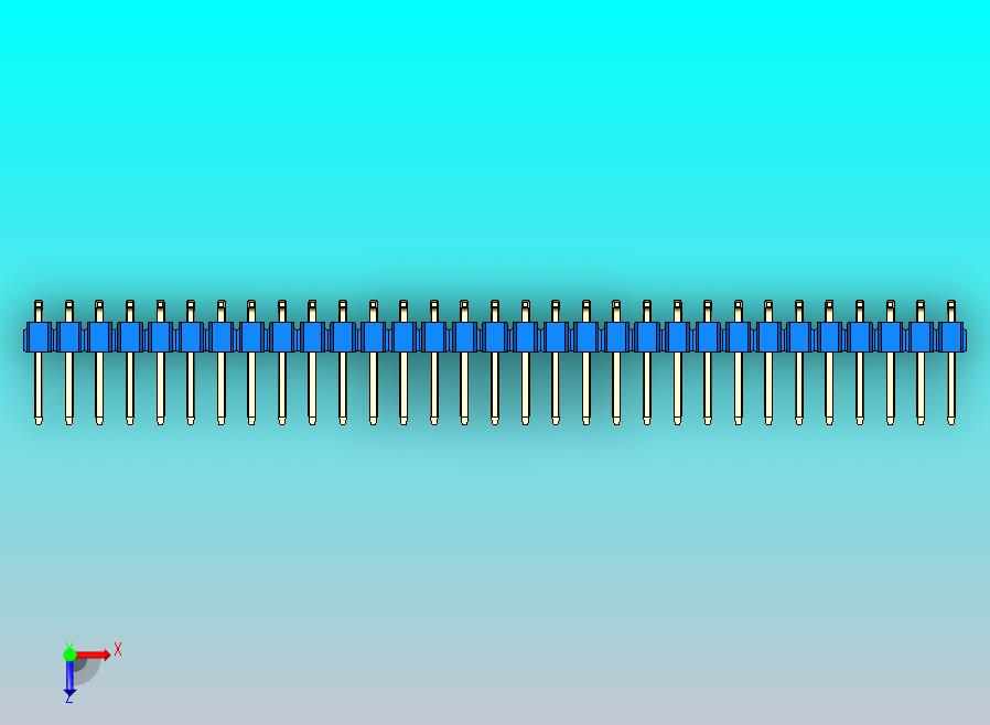 DS1022彩色排针 蓝色 62p 100mil 类型SMT 版本1.0.zip