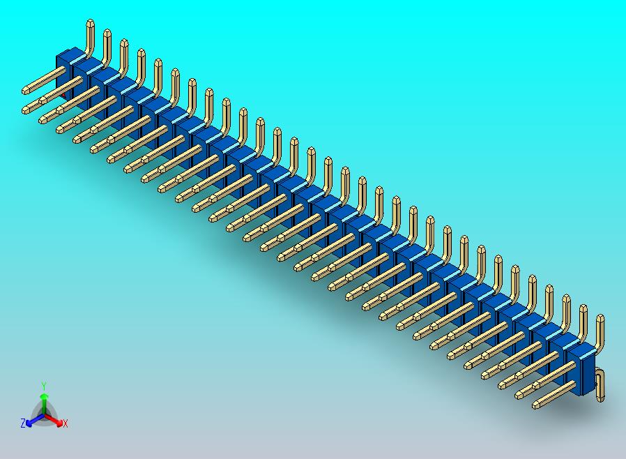 DS1022彩色排针 蓝色 62p 100mil 类型SMT 版本1.0.zip