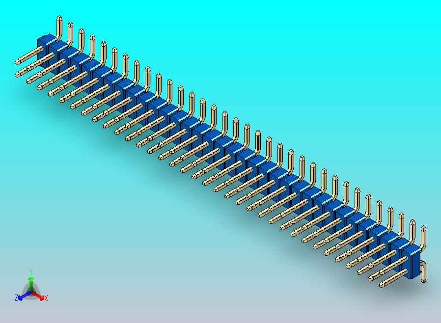 DS1022彩色排针 蓝色 68P 100mil 类型SMT 版本1.0.zip