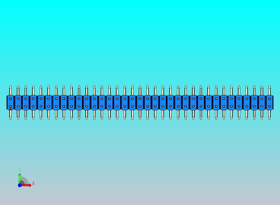 DS1022彩色排针 蓝色 70p 100mil SMT类型 版本1.0.zip