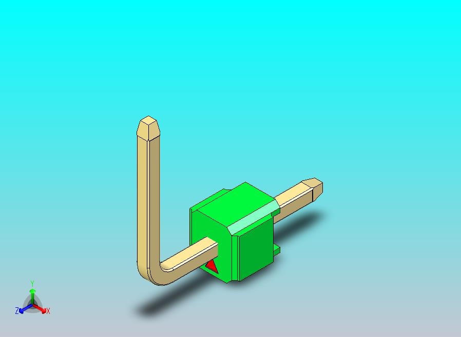 DS1022彩色排针 绿色 01p 100mil 类型U 版本1.0.zip
