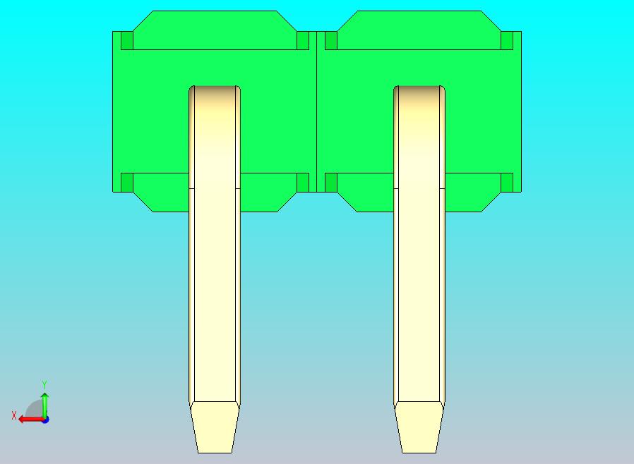 DS1022彩色排针 绿色 1x02p 100mil 类型D 版本1.0.zip