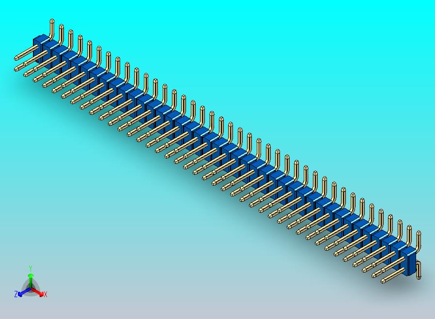 DS1022彩色排针 蓝色 80p 100mil SMT类型 版本1.0.zip