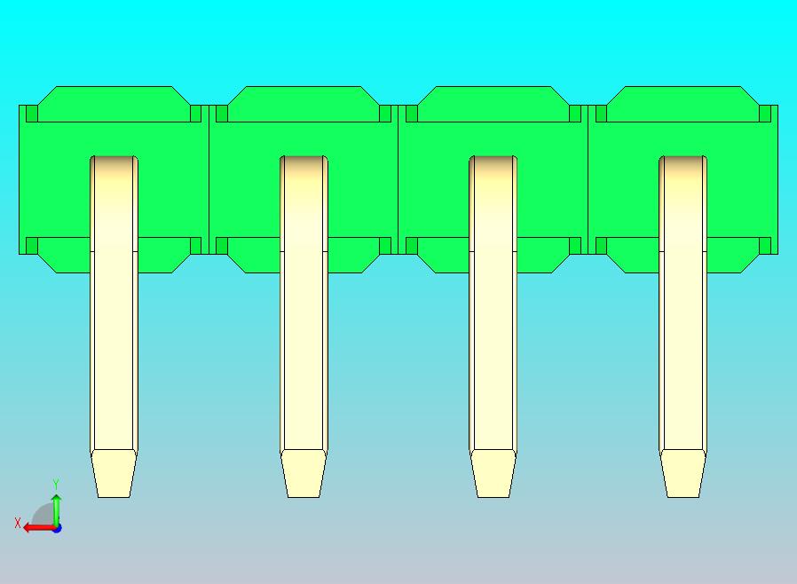 DS1022彩色排针 绿色 1x04p 100mil 类型D 版本1.0.zip