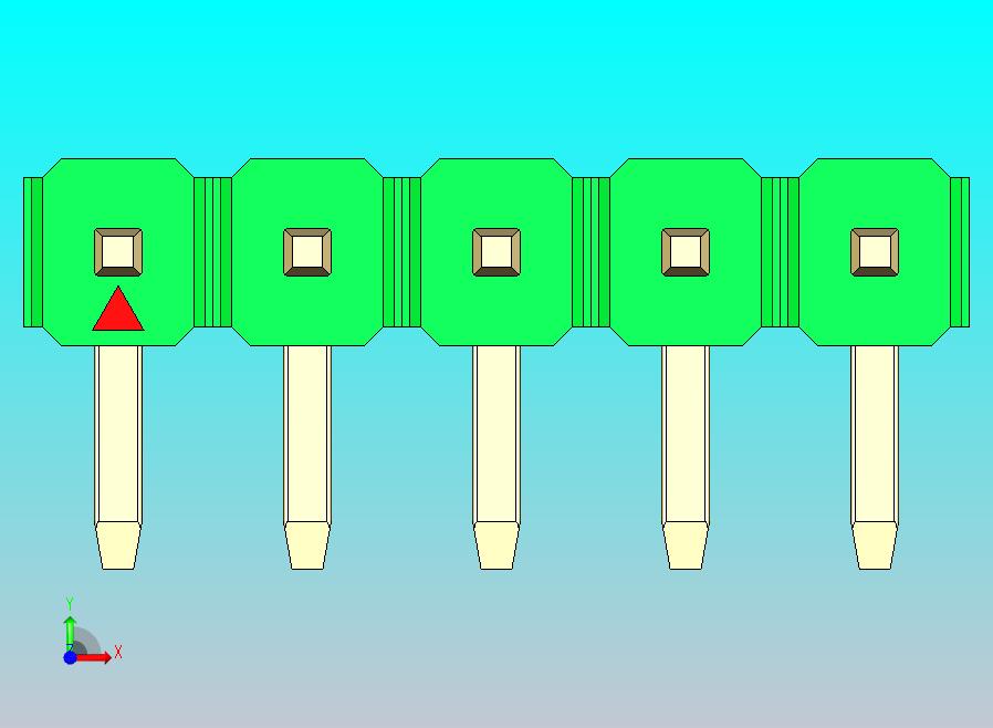 DS1022彩色排针 绿色 1x05p 100mil 类型D 版本1.0.zip