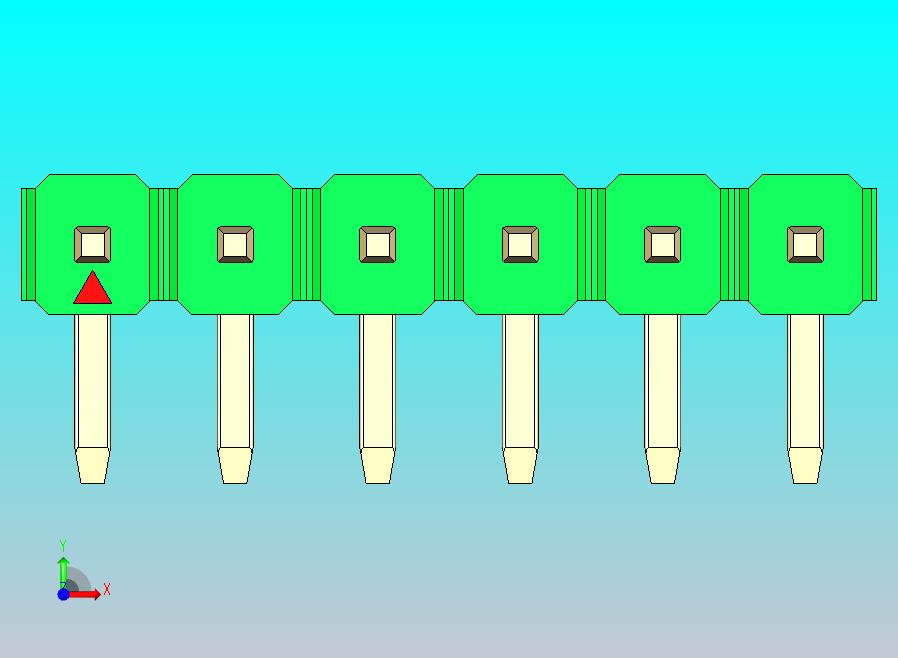 DS1022彩色排针 绿色 1x06p 100mil 类型D 版本1.0.zip