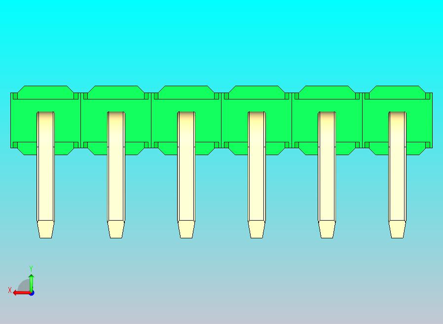 DS1022彩色排针 绿色 1x06p 100mil 类型D 版本1.0.zip