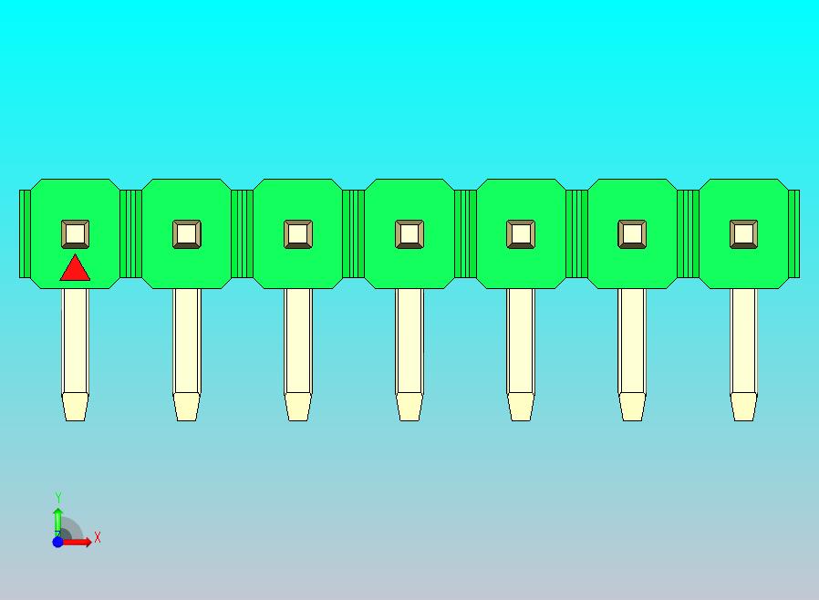 DS1022彩色排针 绿色 1x07p 100mil 类型D 版本1.0.zip