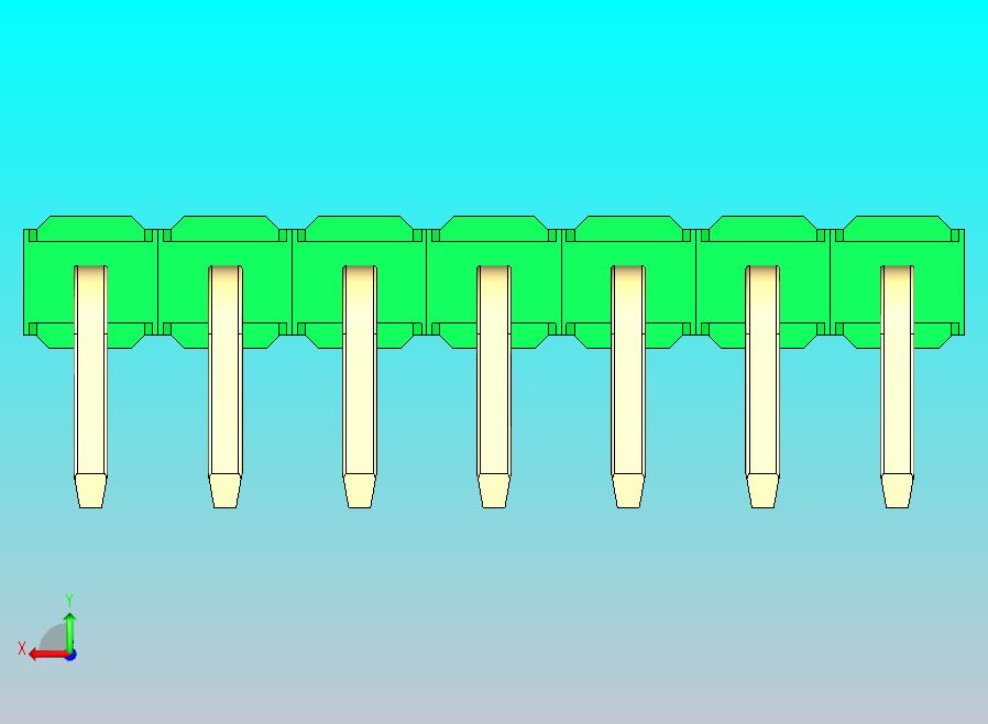 DS1022彩色排针 绿色 1x07p 100mil 类型D 版本1.0.zip