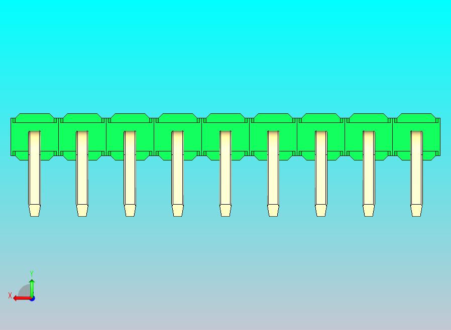 DS1022彩色排针 绿色 1x09p 100mil 类型D 版本1.0.zip