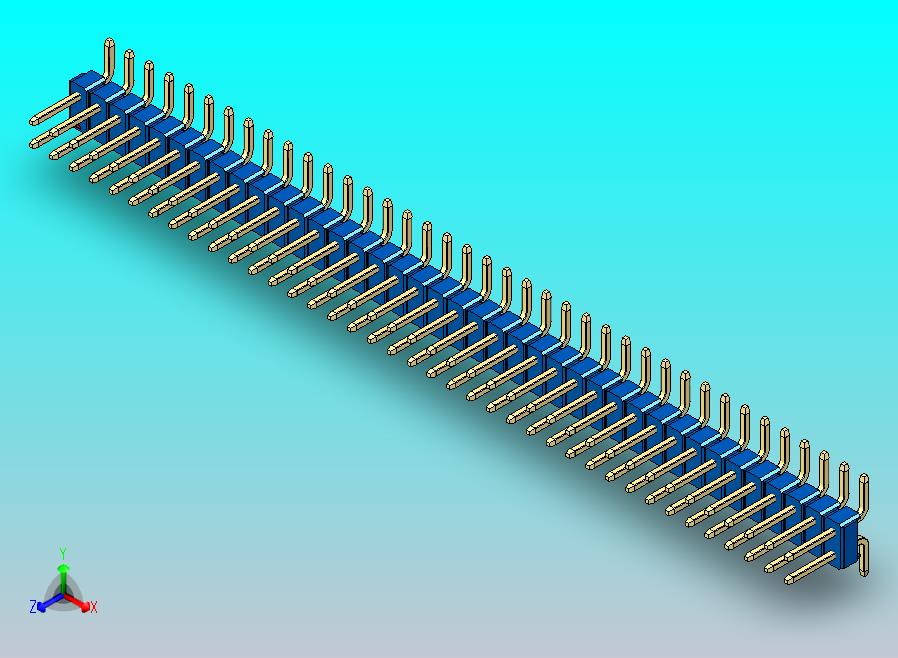 DS1022彩色排针 蓝色 78p 100mil 类型SMT 版本1.0.zip