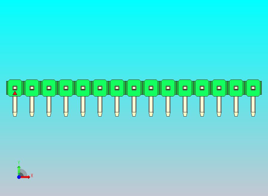 DS1022彩色排针 绿色 1x15p 100mil 类型D 版本1.0.zip