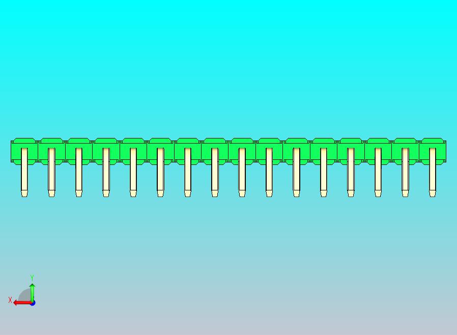 DS1022彩色排针 绿色 1x16P 100mil 类型D 版本1.0.zip