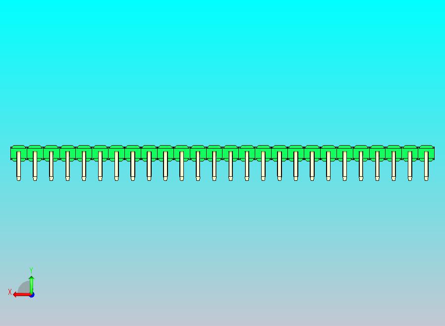 DS1022彩色排针 绿色 1x26p 100mil 类型D 版本1.0.zip