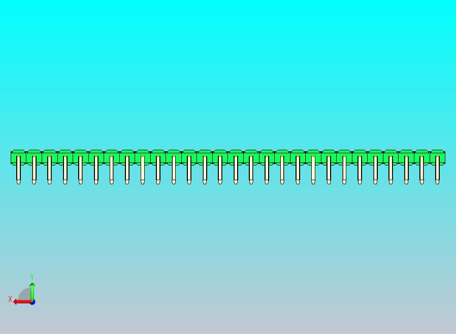 DS1022彩色排针 绿色 1x28p 100mil 类型D 版本1.0.zip