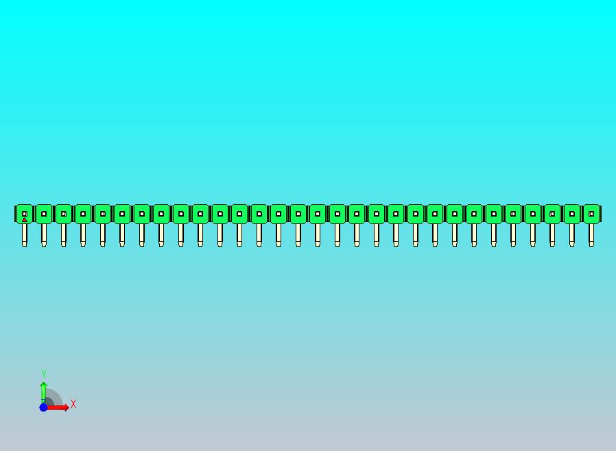 DS1022彩色排针 绿色 1x30p 100mil 类型D 版本1.0.zip