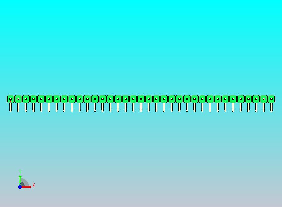 DS1022彩色排针 绿色 1x35p 100mil 类型D 版本1.0.zip