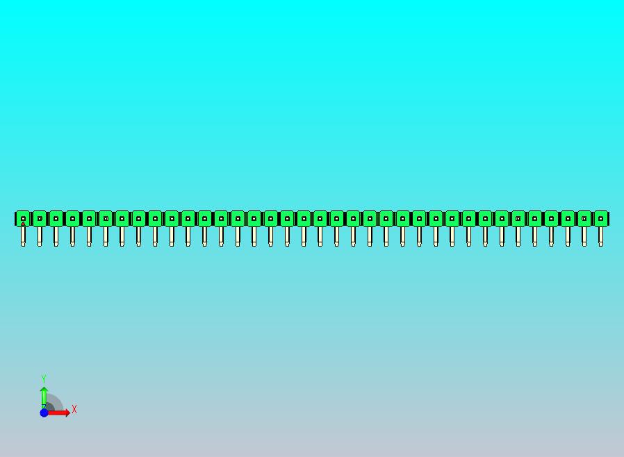 DS1022彩色排针 绿色 1x36p 100mil 类型D 版本1.0.zip