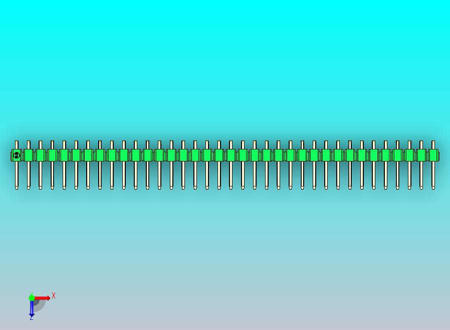 DS1022彩色排针 绿色 1x36p 100mil 类型D 版本1.0.zip