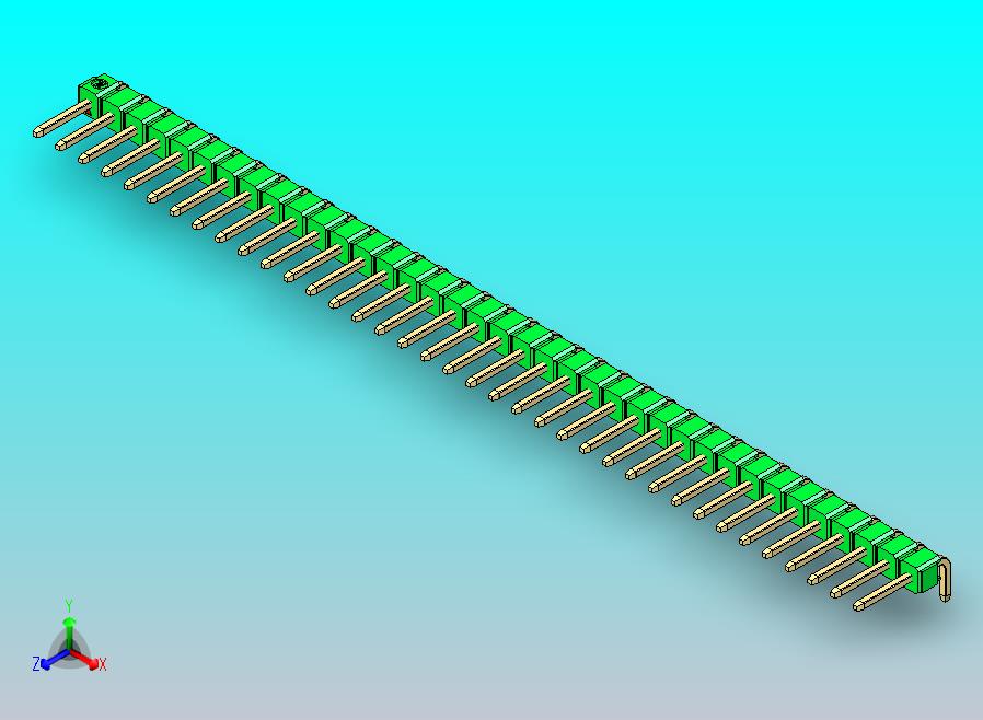 DS1022彩色排针 绿色 1x37p 100mil 类型D 版本1.0.zip