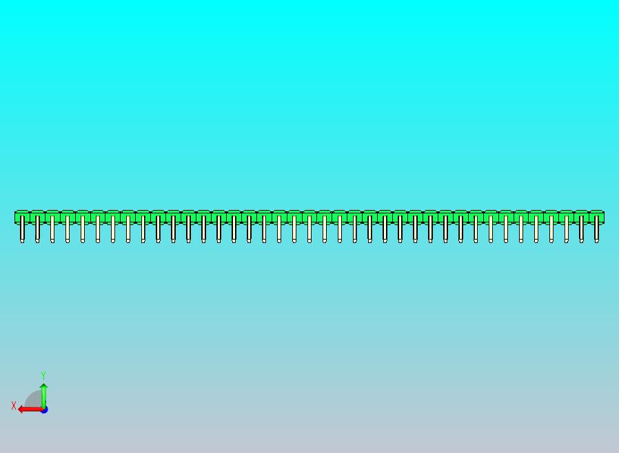 DS1022彩色排针 绿色 1x39p 100mil 类型D 版本1.0.zip