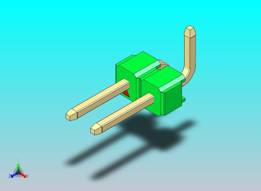 DS1022彩色排针 绿色 02p 100mil SMT 类型 R2 版本1.0.zip