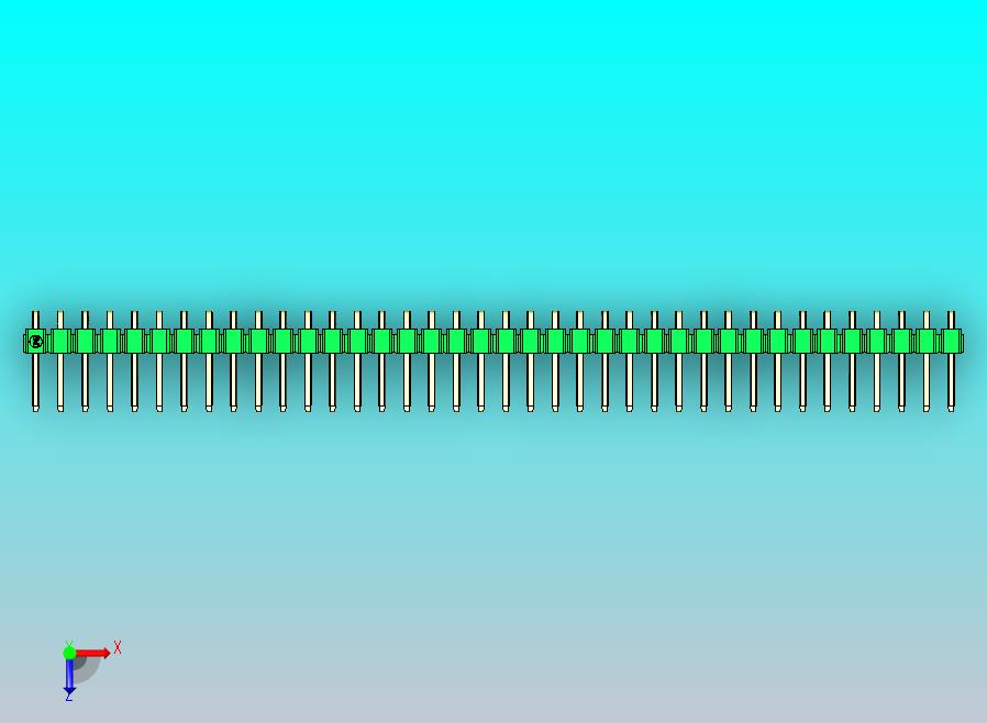 DS1022彩色排针 绿色 1x38p 100mil 类型D 版本1.0.zip