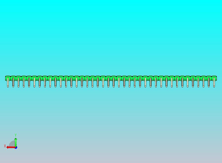 DS1022彩色排针 绿色 1x40p 100mil 类型D 版本1.0.zip